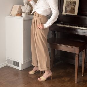 Oak + Fort Camel Trousers